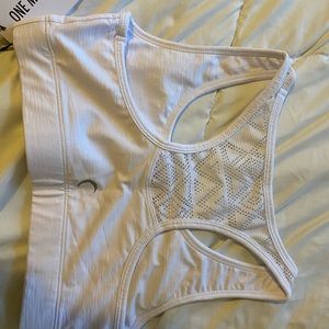 White Bomber Bra (S)